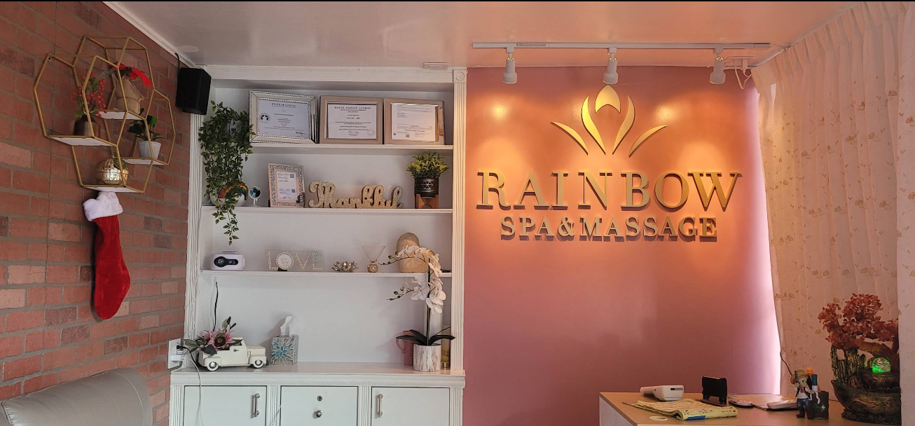 Rainbow Spa & Massage reception